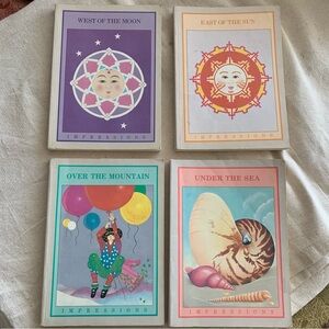 Home | Set of 4 "Impressions" Junior Readers, Anthology Collection, 1980s